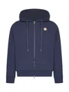 Moncler Genius Blue Moncler X Gilga Farm Zip-up Hoodie In Blue