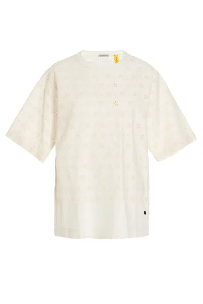 Moncler Genius Broderie Anglaise T-shirt