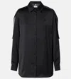 Moncler Genius Edward Enninful Collaboration Shirt Epaulettes In Black