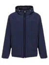 Moncler Genius The Moncler X Gilga Farm By Donald Glover Caracara Short Down Jacket In Blue