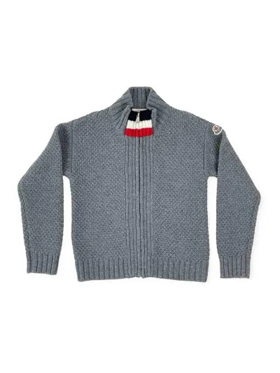 Moncler Genius Kids' Cárdigan - Gris In Gray