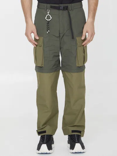 Moncler Genius Cargo Pants In Green