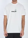Moncler Genius Cartoon Logo T-shirt In White