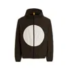 Moncler Genius Moncler X Craig Green Cort Logo Printed Hooded Jacket In Green