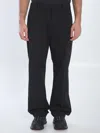 Moncler Genius Cotton Gabardine Trousers In Black