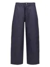 Moncler Genius Moncler X Gilga Farm Designed By Donald Glover Cotton Blend Trousers In Blue