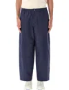 Moncler Genius X Gilga Farm By Donald Glover Logo Wide Trousers In Blue