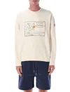 Moncler Genius Cotton Sweatshirt In White