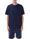 Moncler Genius X Gilga Farm By Donald Glover Graphic-print Cotton T-shirt Navy In Blue