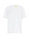 Moncler Genius Cotton T-shirt With Logo Patch On The Front In White