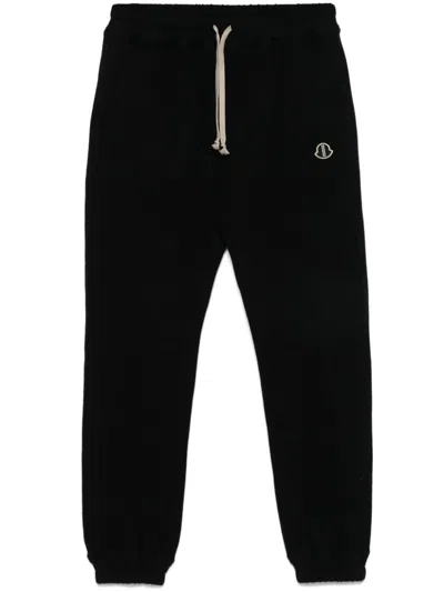 Moncler Genius Cotton Track Pants In Black