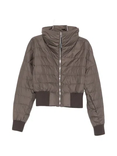 Moncler Genius Cropped Jacket In Brown