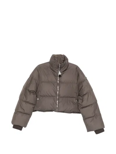 Moncler Genius Cyclopic Padded Jacket In Brown