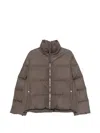 Moncler Genius Cyclopic Puffer Jacket In Brown