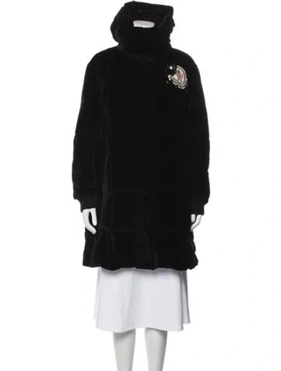 Pre-owned Moncler Genius Down Coat In Black