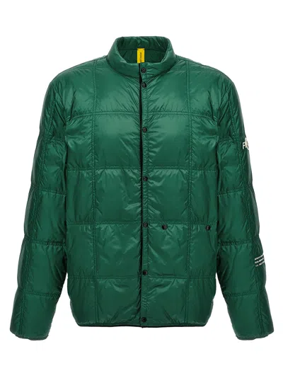 Moncler Genius Quilted Down Down Jacket In Green