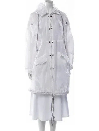 Pre-owned Moncler Genius Down Jacket In White