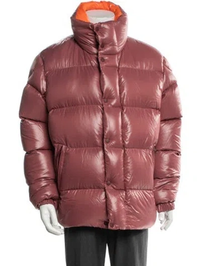 Pre-owned Moncler Genius Down Puffer Coat W/ Tags In Pink