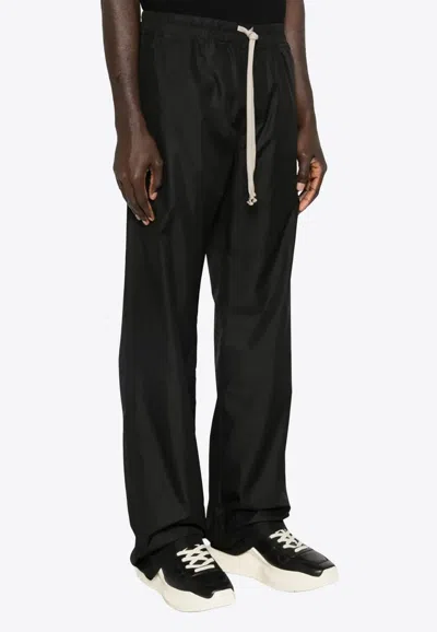 Moncler Genius Drawstring Track Pants In Black