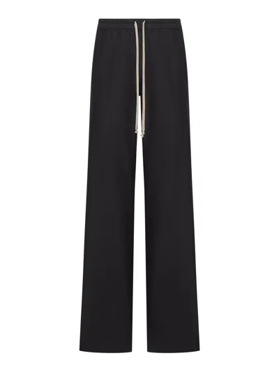Moncler Genius Drawstring Trousers In Technical Fabric In Black