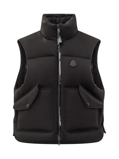 Moncler Genius Edward Enninful 4 Moncler Edward Enninful Gilet - Trendy And Versatile In Black