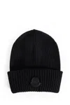 Moncler Genius Moncler 4 Edward Enninful Ee72 Responsible Virgin Wool Hat In Black