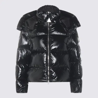 Moncler Genius Edward Enninful Coats Blacks And Greys