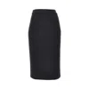 Moncler Genius Edward Enninful 'genius X Ee' Jersey Midi Skirt In Black
