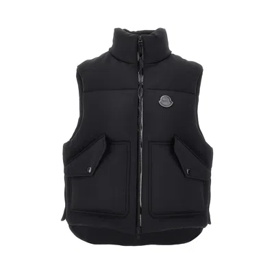 Moncler Genius Edward Enninful Genius X Ee 'otis' Padded Vest In Black