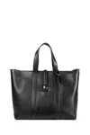 Moncler Genius Ee72 By Edward Enninful Ee Leather Tote In Black