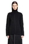 Moncler Genius Ee72 Collaboration Wool Turtleneck Sweater In Black