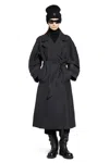 Moncler Genius Moncler X Edward Enninful Zake Technical Trench Coat In Black
