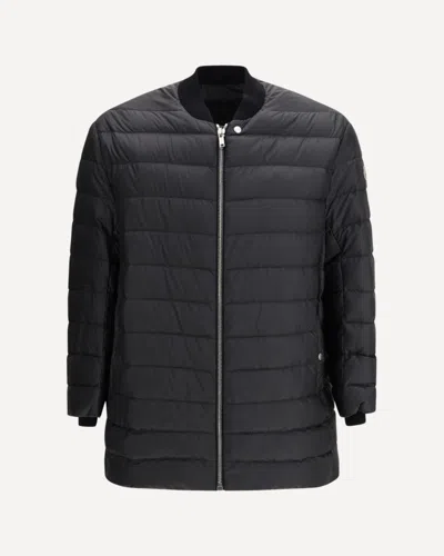 Moncler Genius Flight Down Jacket Moncler + Rick Owens In Black