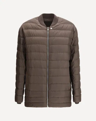 Moncler Genius Flight Down Jacket Moncler + Rick Owens In Brown