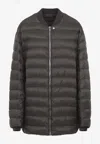 Moncler Genius Moncler Rick Owens Dark Dust Flight Parka In Brown