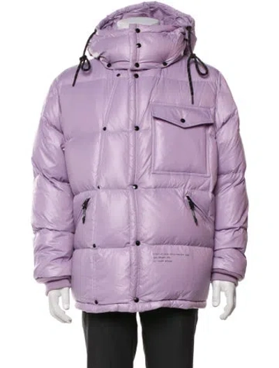 Pre-owned Moncler Genius Fragment Puffer Coat W/ Tags In Purple
