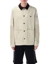 Moncler Genius Moncler X Fragment Hiroshi Fujiwara Geike Cotton Shirt Jacket In White