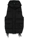 Moncler Genius Gilet Piumino Sabela Moncler X Willow Smith In Black