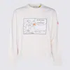 Moncler Genius Gilga Farm By Donald Glover Sweaters Light And Natural In White