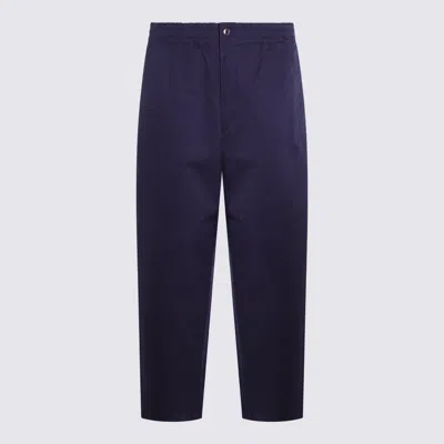 Moncler Genius Gilga Farm By Donald Glover Trousers Blue And Green