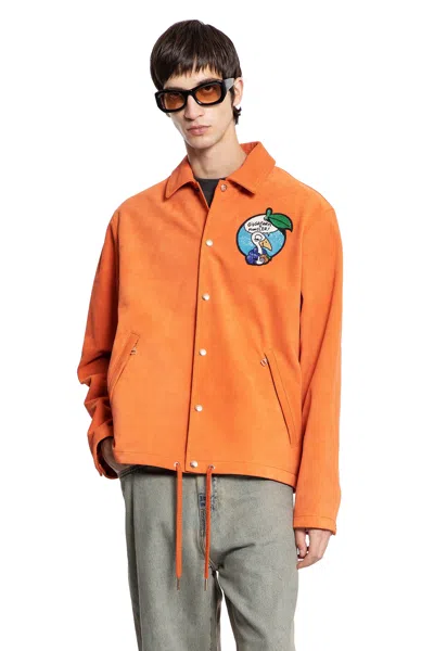 Moncler Genius Gilga Farm Collaboration Navel Jacket In Orange