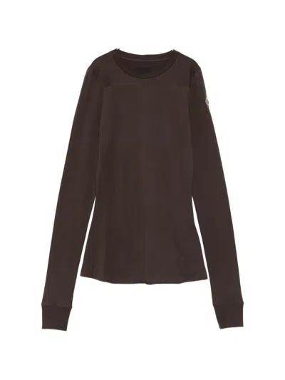 Moncler Genius Girder Long-sleeve T-shirt In Brown