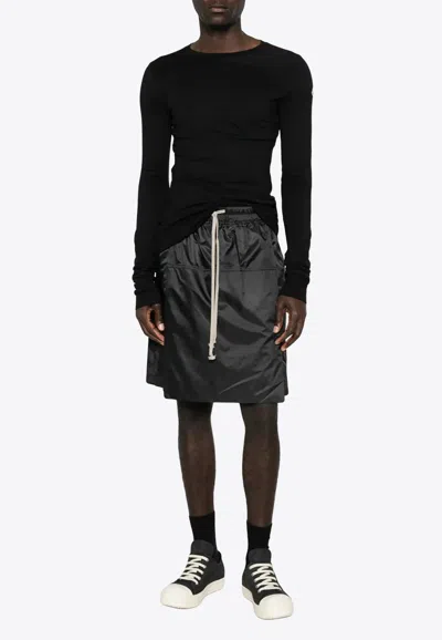 Moncler Genius Girder Long-sleeved T-shirt In Black