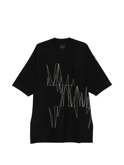 Moncler Genius Graphic-print T-shirt In Black