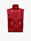 Moncler Genius 8 Moncler Palm Angels Padded And Quilted Nylon Jacket In Red