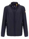 Moncler Genius Blue Hamlin Hooded Windbreaker In Blue