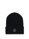 Moncler Genius Moncler 4 Edward Enninful Ee72 Responsible Virgin Wool Hat In Black