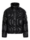Moncler Genius Moncler X Palm Angels Black Haunani Down Jacket In Black