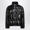 Moncler Genius Moncler X Palm Angels Black Haunani Down Jacket In Black