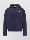 Moncler Genius Blue Moncler X Gilga Farm Zip-up Hoodie In Blue